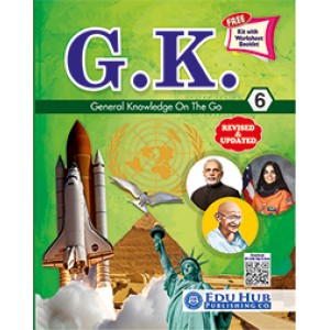 Edu Hub General Knowledge on the Go - 6 (Free Kit with Worksheet Booklet)